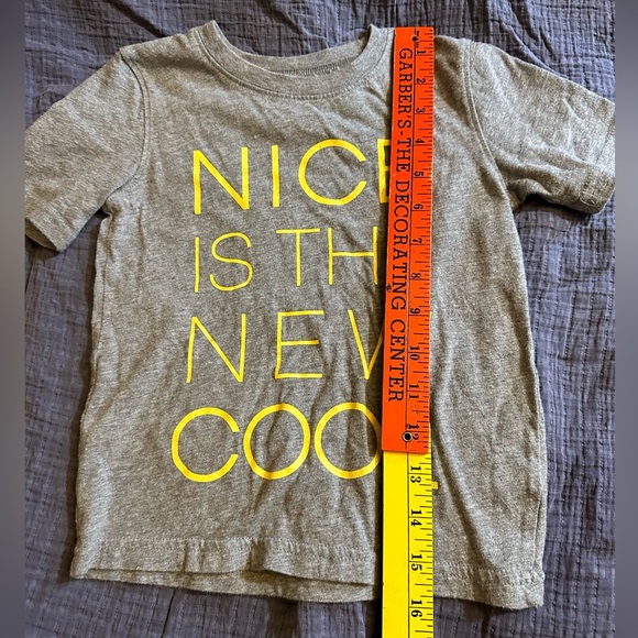 🌸 $3 if Bundled - 4T Jumping Beans Girls T-Shirt Nice is the New Cool - Picture 3 of 6